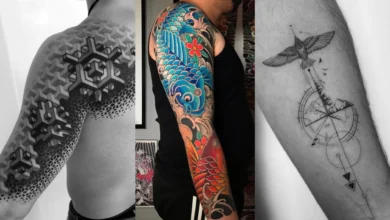 meaningful unique forearm tattoos