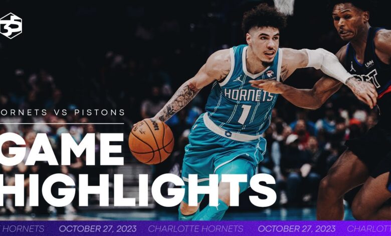 hornets vs pistons