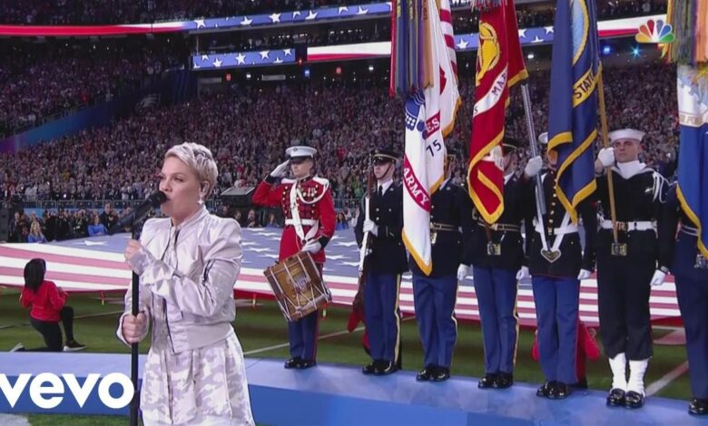 super bowl national anthem